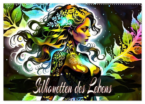 Silhouetten des Lebens (Wandkalender 2027 DIN A2 quer), CALVENDO Monatskalender