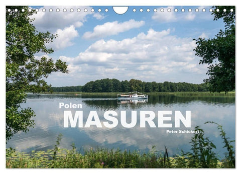 Polen - Masuren (Wandkalender 2027 DIN A4 quer), CALVENDO Monatskalender