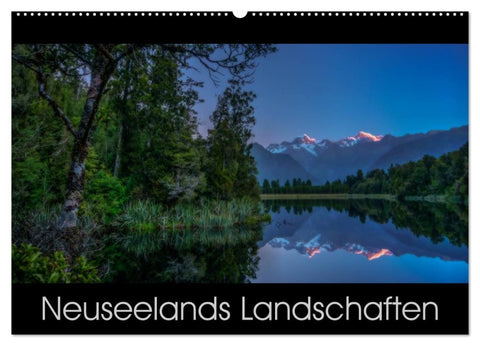Neuseelands Landschaften (Wandkalender 2026 DIN A2 quer), CALVENDO Monatskalender