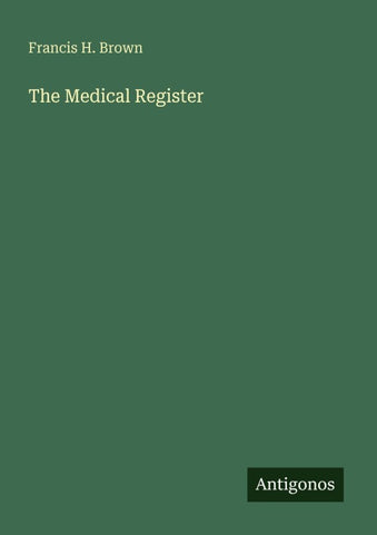 The Medical Register