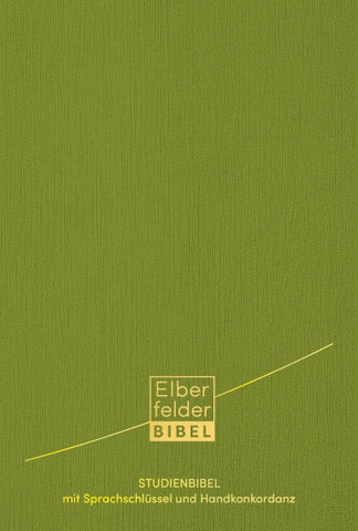 Elberfelder Studienbibel, Kunstleder, mit Sprachschlüssel und Handkonkordanz