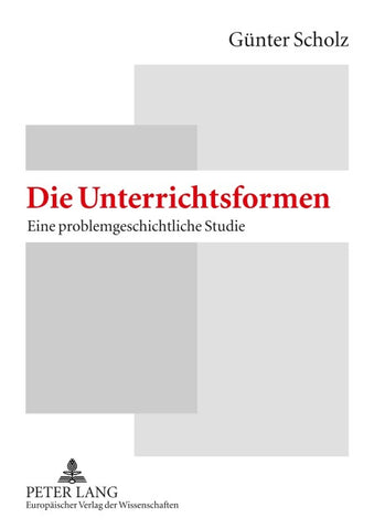 Die Unterrichtsformen
