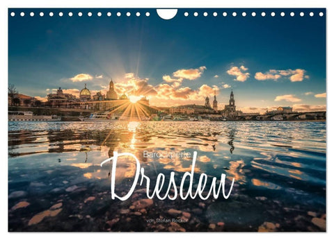 Barockperle Dresden (Wandkalender 2027 DIN A4 quer), CALVENDO Monatskalender
