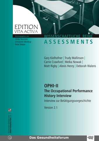 OPHI-II. The Occupational Performance History Interview