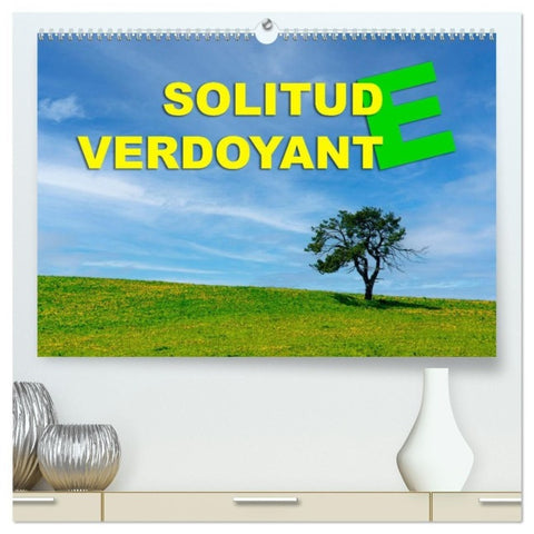 Solitude verdoyante (Calendrier mural haut de gamme 2027 DIN A2 vertical), CALVENDO calendrier mensuel