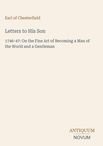 Letters to His Son