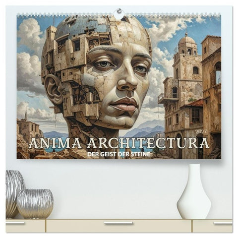 Anima Architectura, der Geist der Steine (hochwertiger Premium Wandkalender 2027 DIN A2 quer), Kunstdruck in Hochglanz