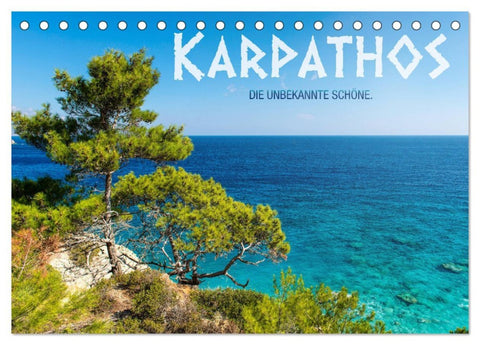 Karpathos – die unbekannte Schöne (Tischkalender 2026 DIN A5 quer), CALVENDO Monatskalender