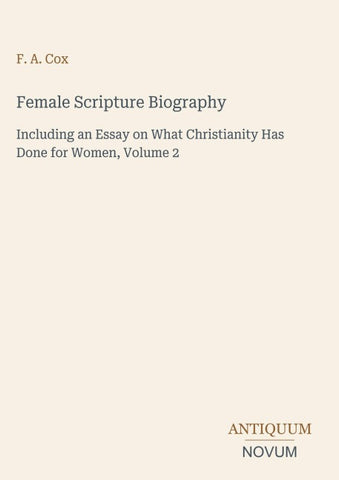 Female Scripture Biography