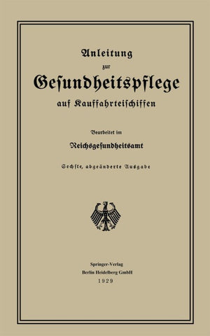 Anleitung zur Gesundheitspflege auf Kauffahrteischiffen