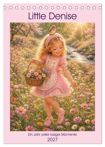 Little Denise (Tischkalender 2027 DIN A5 hoch), CALVENDO Monatskalender