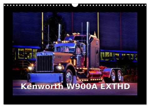 Kenworth W900A EXTHD (Wandkalender 2027 DIN A3 quer), CALVENDO Monatskalender
