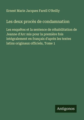 Les deux procès de condamnation