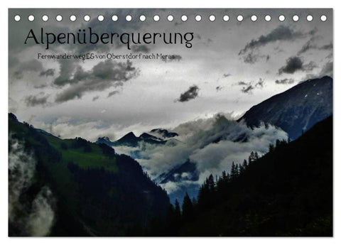Alpenüberquerung (Tischkalender 2027 DIN A5 quer), CALVENDO Monatskalender