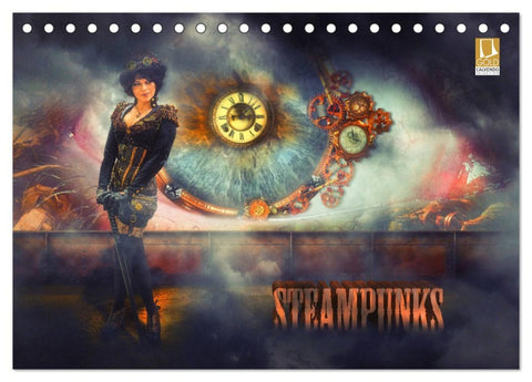 Steampunks (Tischkalender 2026 DIN A5 quer), CALVENDO Monatskalender