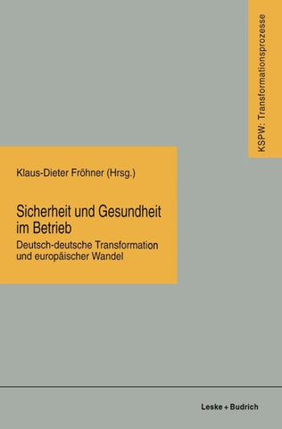Sicherheit und Gesundheit im Betrieb