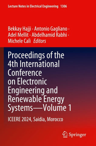 Proceedings of the 4th International Conference on Electronic Engineering and Renewable Energy Systems—Volume 1