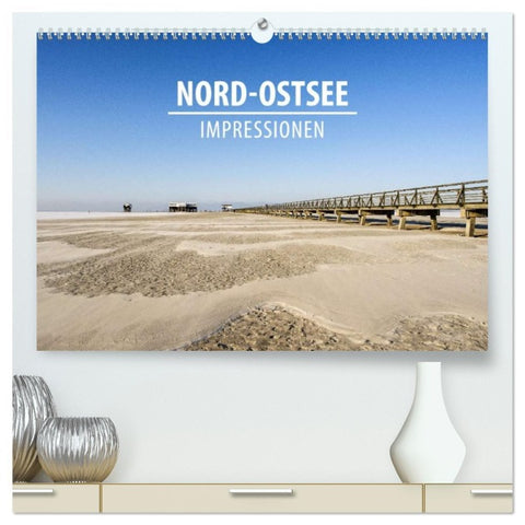 Nord-Ostsee Impressionen (hochwertiger Premium Wandkalender 2026 DIN A2 quer), Kunstdruck in Hochglanz
