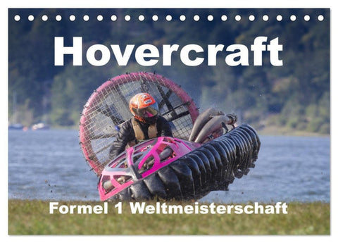 Hovercraft Formel 1 Weltmeisterschaft (Tischkalender 2027 DIN A5 quer), CALVENDO Monatskalender