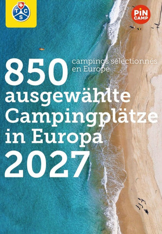 Hallwag TCS Campingführer Schweiz - Europa 2027