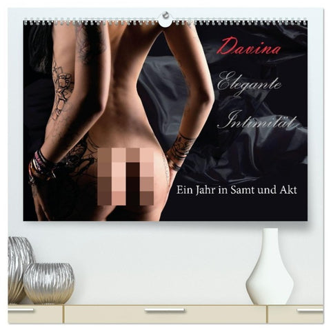 Elegante Intimität (hochwertiger Premium Wandkalender 2027 DIN A2 quer), Kunstdruck in Hochglanz
