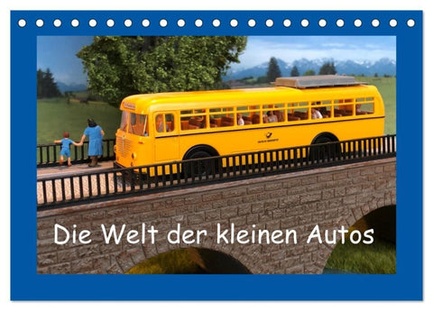 Die Welt der kleinen Autos (Tischkalender 2027 DIN A5 quer), CALVENDO Monatskalender