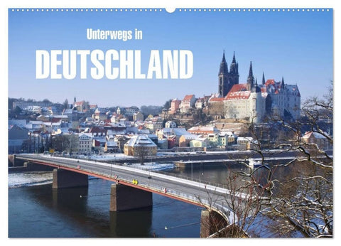 Unterwegs in Deutschland (Wandkalender 2027 DIN A2 quer), CALVENDO Monatskalender