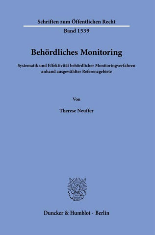 Behördliches Monitoring