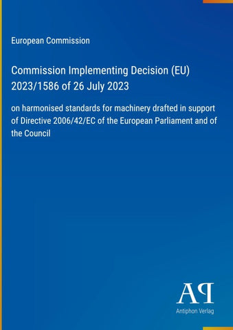 Commission Implementing Decision (EU) 2023/1586 of 26 July 2023