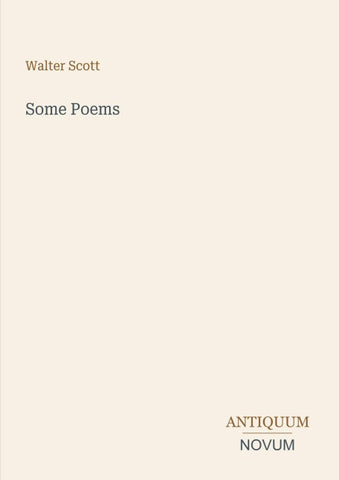 Some Poems