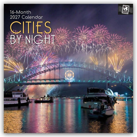 Cities by Night – Städte bei Nacht 2027 – 16-Monatskalender