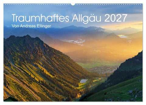 Traumhaftes Allgäu (Wandkalender 2027 DIN A2 quer), CALVENDO Monatskalender