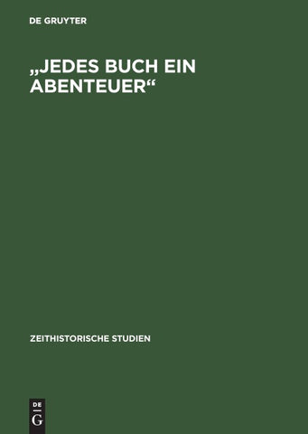 "Jedes Buch ein Abenteuer"