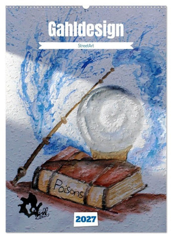Gahldesign (Wandkalender 2027 DIN A2 hoch), CALVENDO Monatskalender