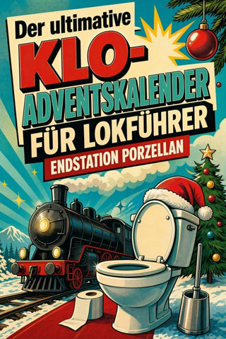 Der ultimative Klo-Adventskalender für Lokführer