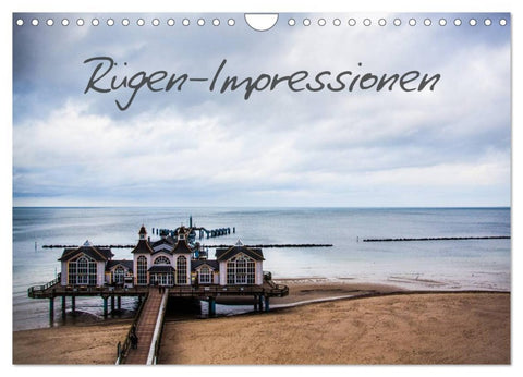 Rügen-Impressionen (Wandkalender 2026 DIN A4 quer), CALVENDO Monatskalender