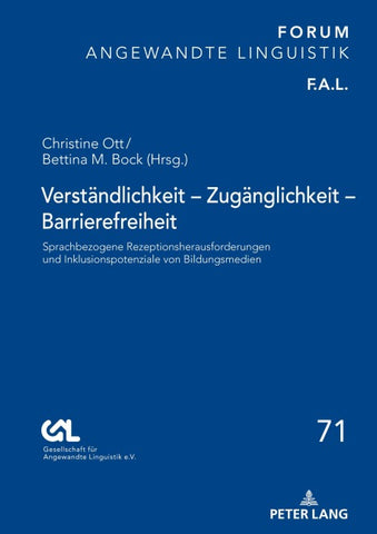 Verständlichkeit – Zugänglichkeit – Barrierefreiheit