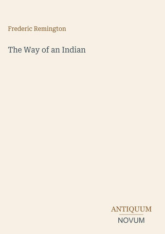 The Way of an Indian