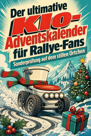 Der ultimative Klo-Adventskalender für Rallye-Fans