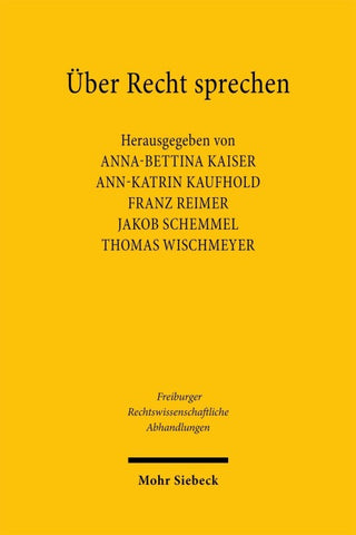 Über Recht sprechen