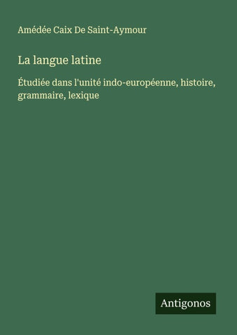 La langue latine