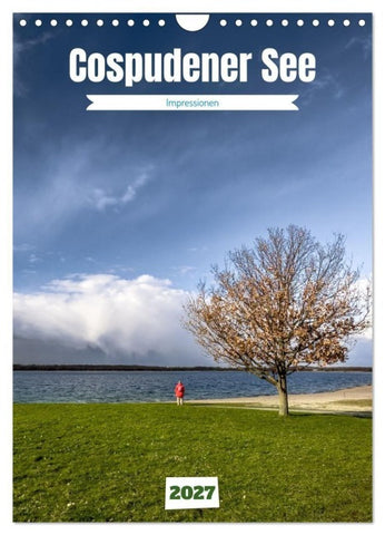 Cospudener See (Wandkalender 2027 DIN A4 hoch), CALVENDO Monatskalender