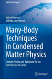 Many-Body Techniques in Condensed Matter Physics