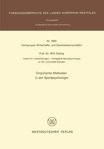 Empirische Methoden in der Sportpsychologie