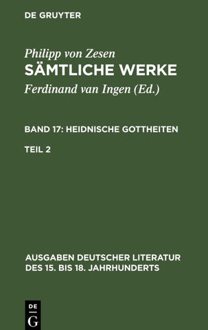 Die Heidnischen Gottheiten. Zweiter Teil