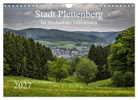 Stadt Plettenberg (Wandkalender 2027 DIN A4 quer), CALVENDO Monatskalender