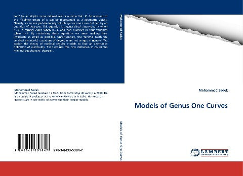 Models of Genus One Curves
