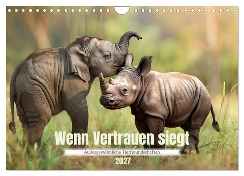 Wenn Vertrauen siegt (Wandkalender 2027 DIN A4 quer), CALVENDO Monatskalender