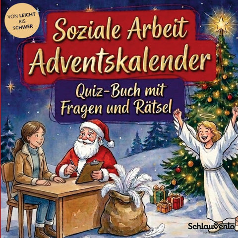 Soziale Arbeit-Adventskalender: Quiz-Buch mit Fragen und Rätsel