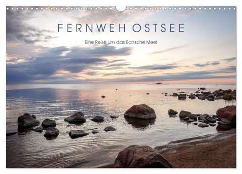 Fernweh Ostsee (Wandkalender 2027 DIN A3 quer), CALVENDO Monatskalender